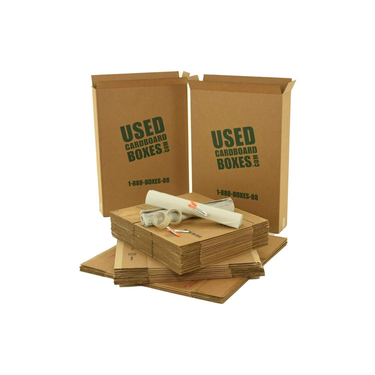 UCB Zero Waste Used 1 Bedroom Moving Kit - 32 Moving Boxes