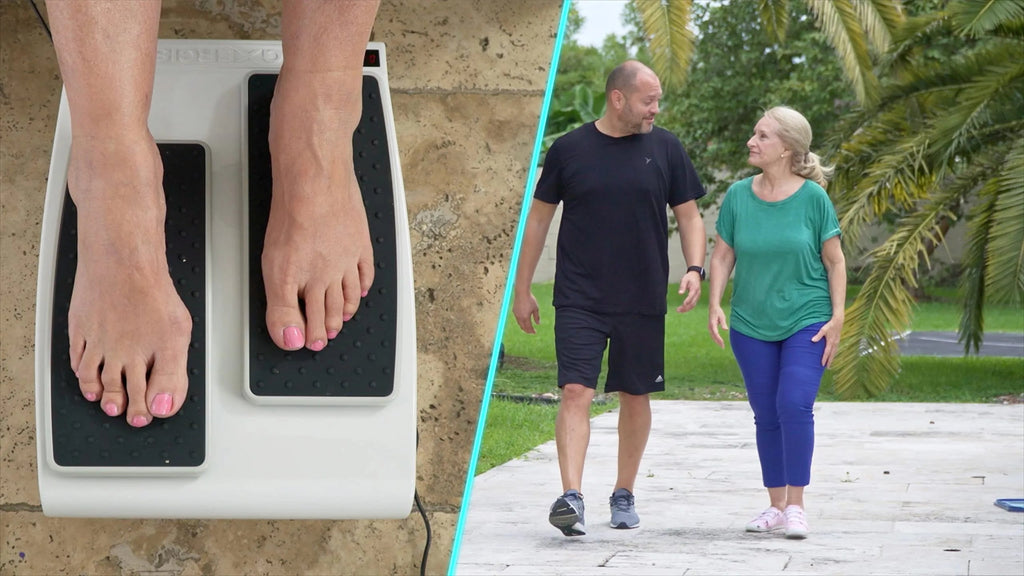 Leg Exercise Machine With 2-Speed Wireless Remote Control
