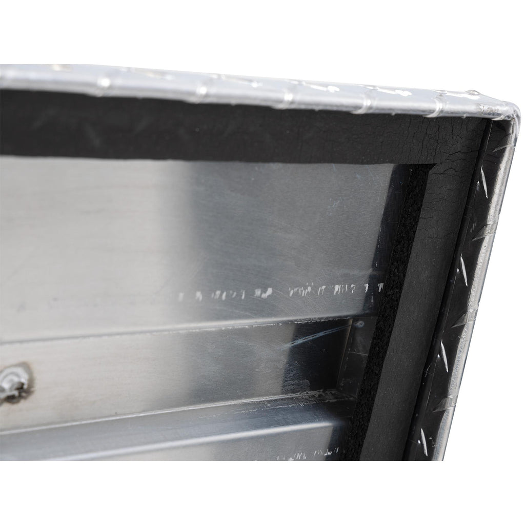 UWS Low Profile Aluminum Truck Tool Box With Stainless Steel Handles - Pickup Bed Storage Chest