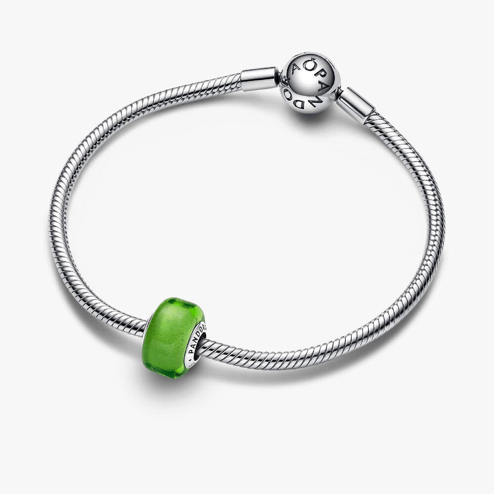 Green Mini Murano Glass Charm