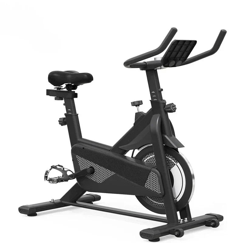 Indoor Cycling Exercise Bike, Gray-plus, 300 lbs Capacity - 380-Gray