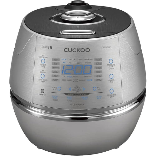 10-Cup Induction Heating Pressure Rice Cooker - Stainless Steel