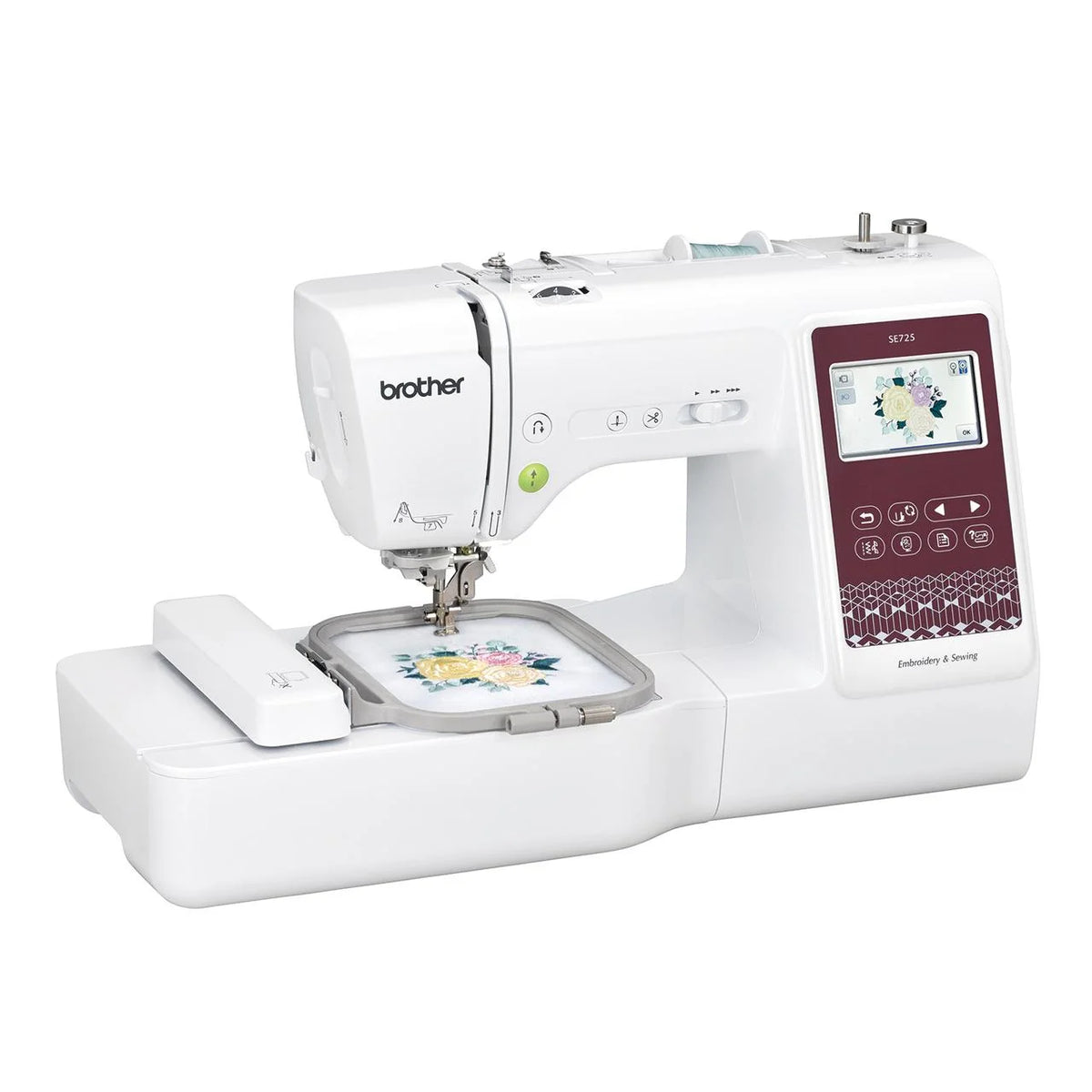 Brother Sewing And Embroidery Machine, 103 Stitches, 135 Designs, 4 in x 4 in - SE725