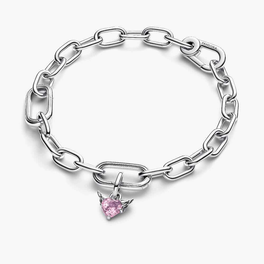 Winged Heart Mini Dangle Charm
