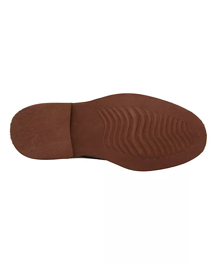 Little & Big Boys Perforated Chukka Boots With Lace-Up Closure - 1.1 in Heel