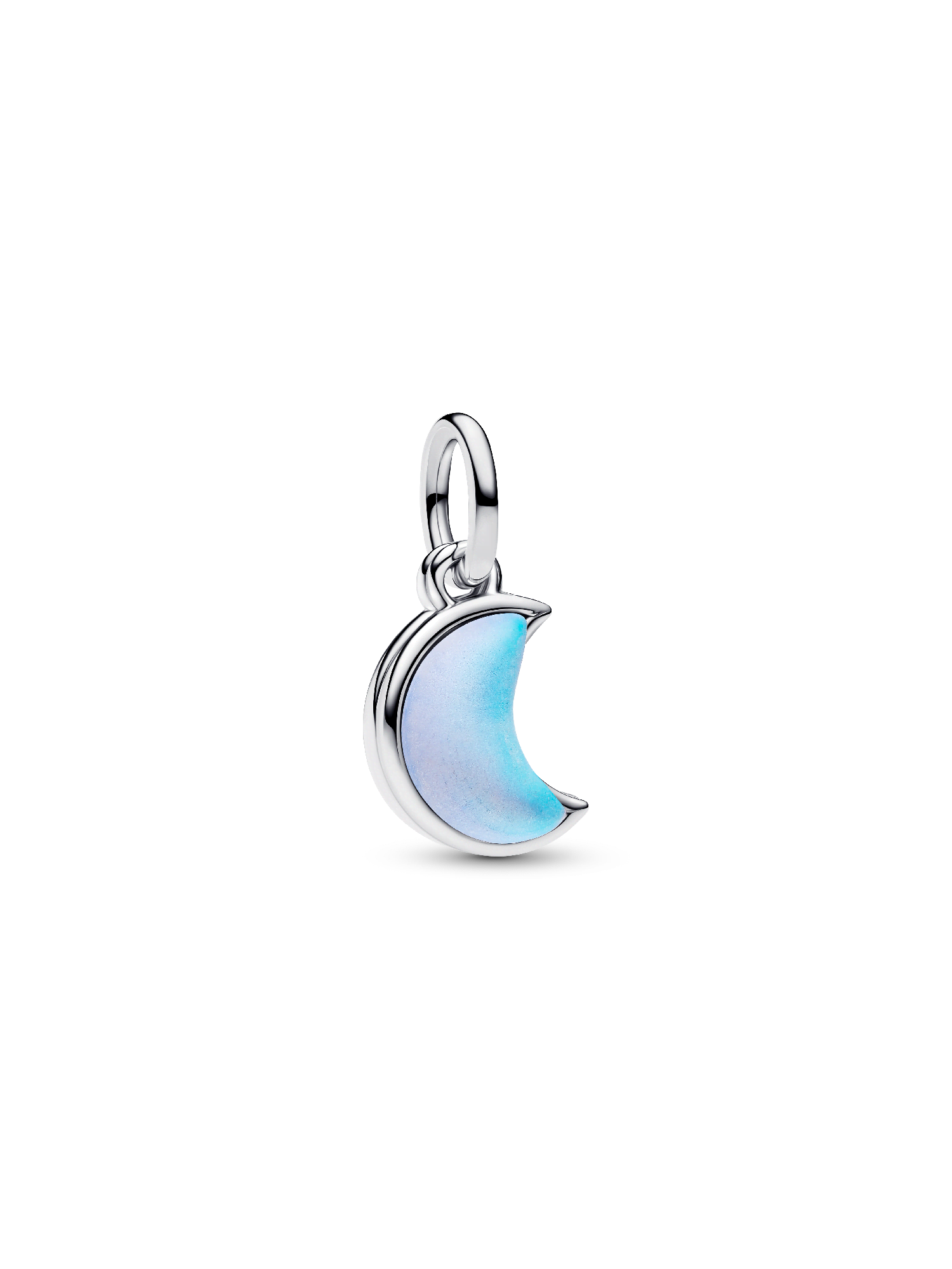 Crescent Moon Double Dangle Charm