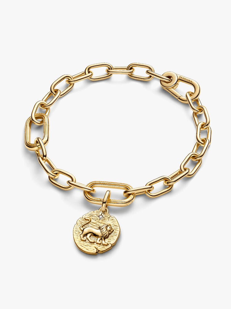 Lion Medallion Charm