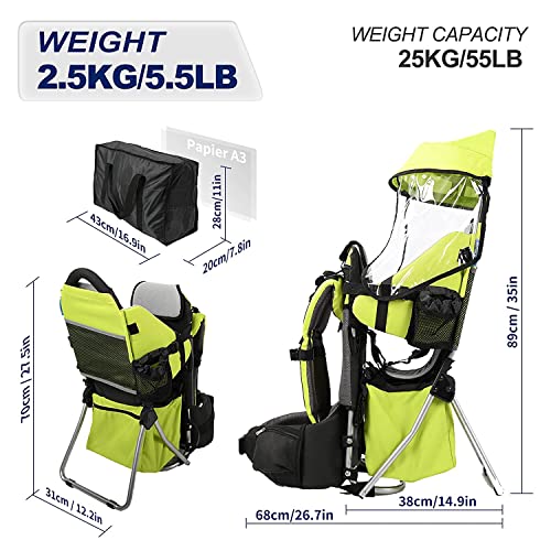besrey Child Toddler Hiking Carrier Backpack