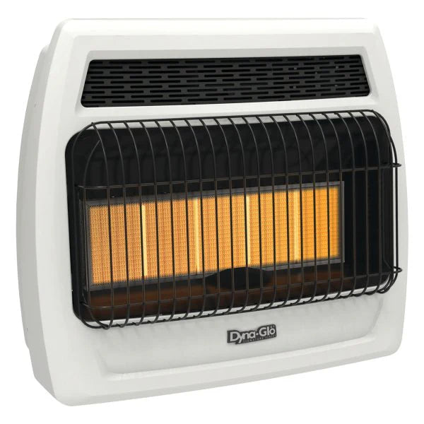 Dyna-Glo Natural Gas Infrared Vent Free Thermostatic Wall Heater, 30,000 BTU