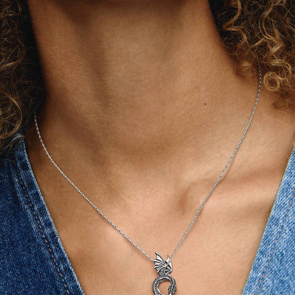 FINAL SALE - Game of Thrones Dragon Pendant Necklace