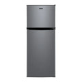 Galanz 4.6 Cu Ft Two Door Mini Refrigerator With Freezer, Stainless Steel - GL46TS5E
