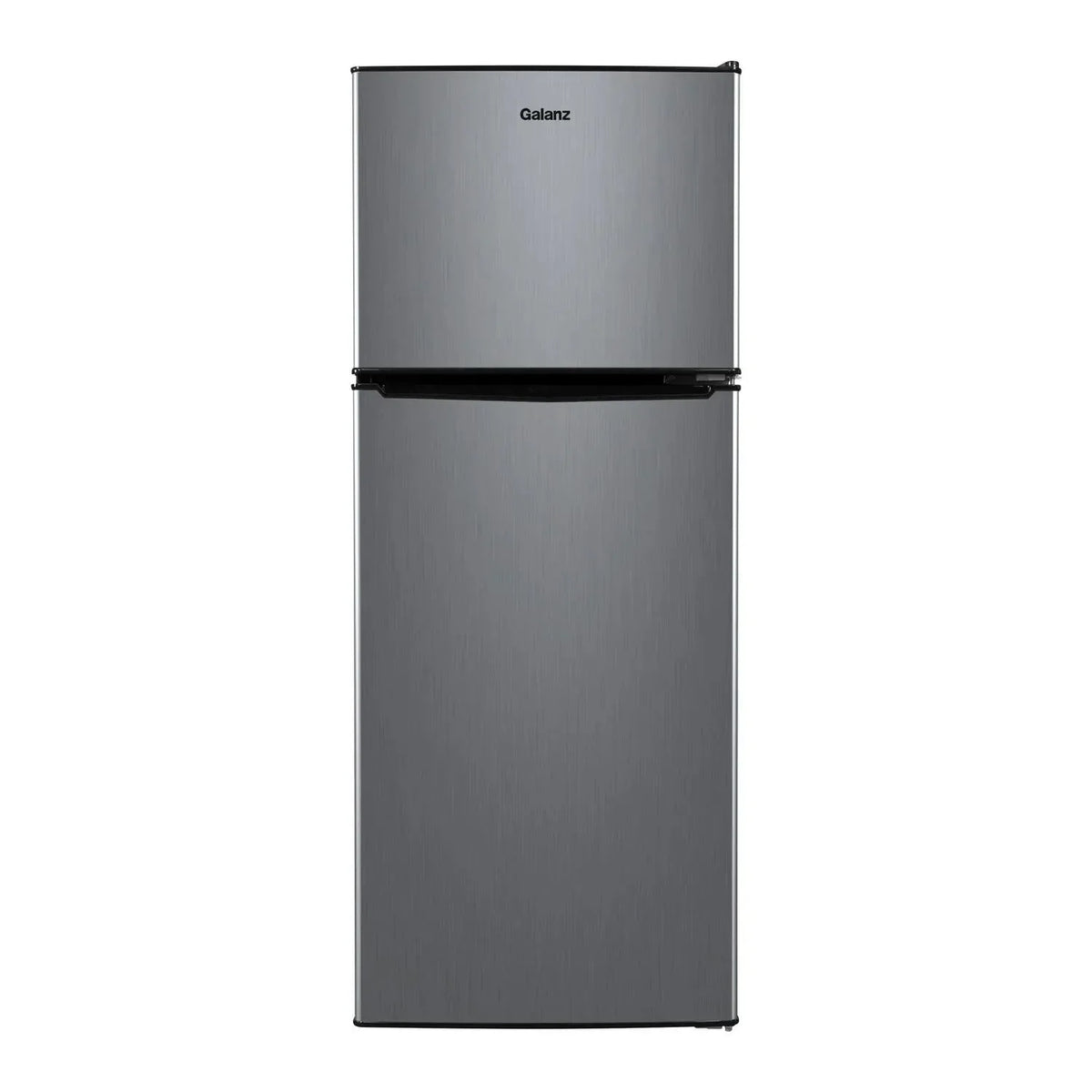 Galanz 4.6 Cu Ft Two Door Mini Refrigerator With Freezer, Stainless Steel - GL46TS5E