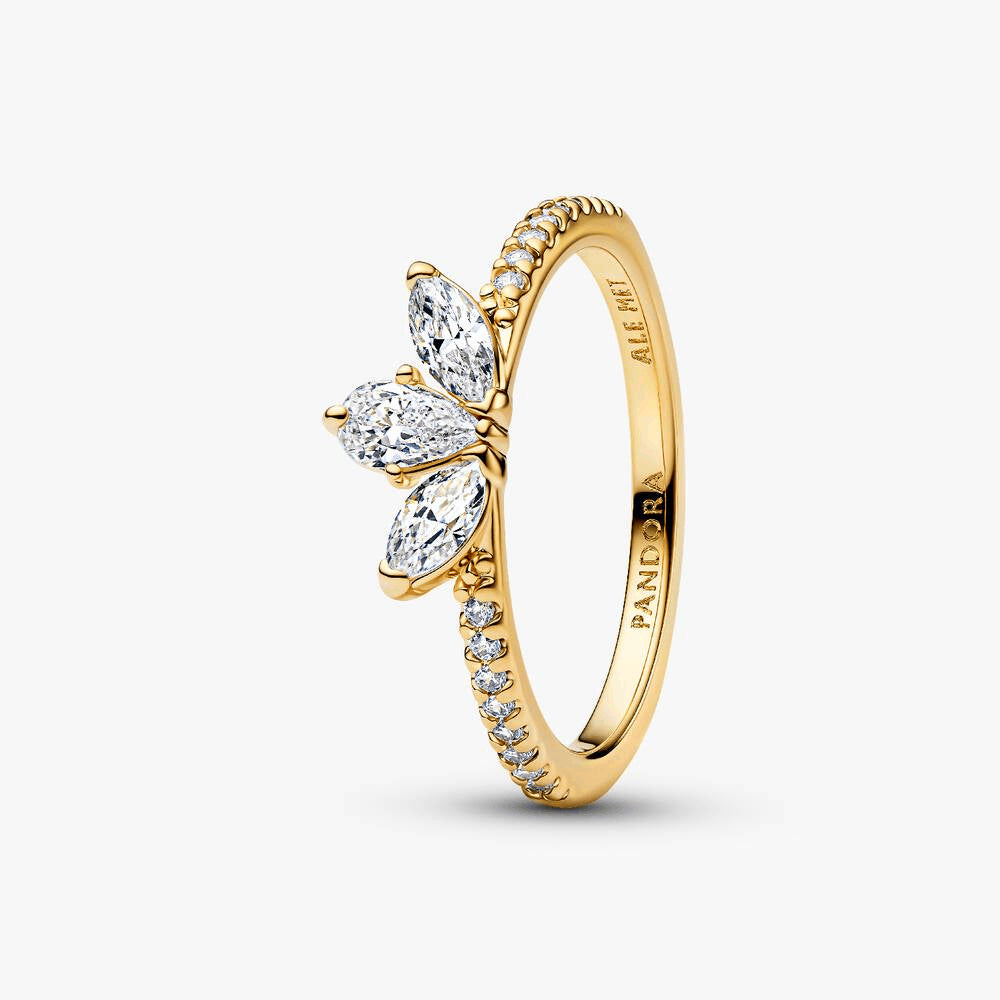 Sparkling Herbarium Cluster Ring