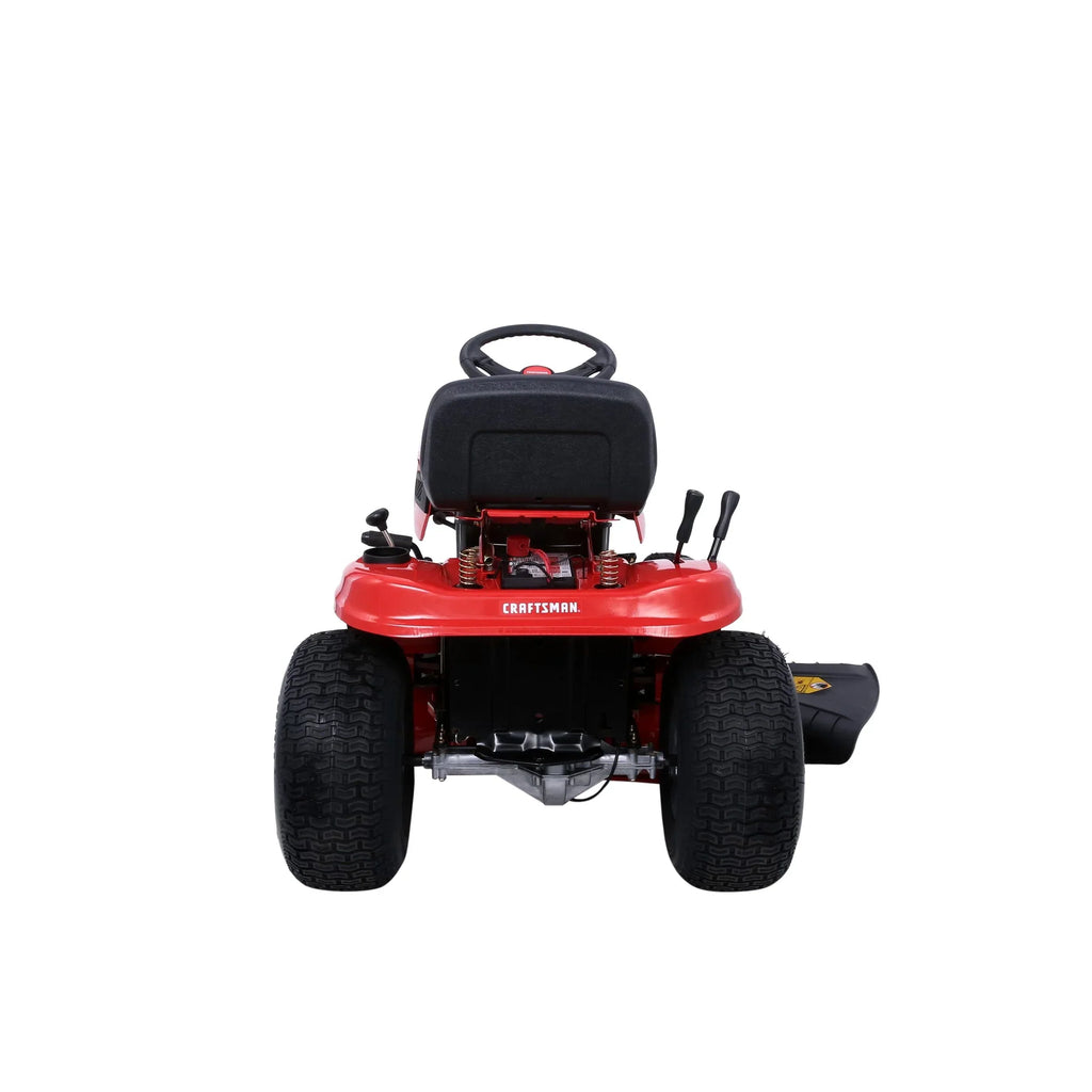 Craftsman T110 Riding Lawn Mower 42-in 17.5 HP Briggs & Stratton Engine 7-Speed Transmission - 13AN77XS093