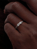 Pandora Infinite Sterling Silver Double-Facing Lab-grown Diamond Ring