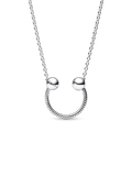 FINAL SALE - Pandora Moments U-shape Charm Pendant Necklace