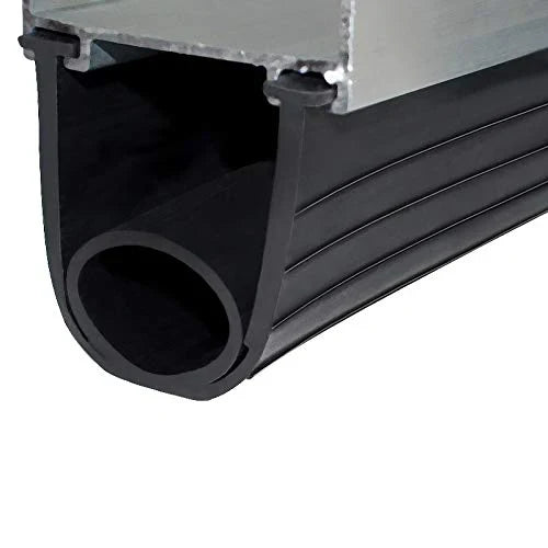 DGSL Garage Door Bottom Rubber Weather Stripping Kit, T-Channel Ends, 5/16 Inches, 3 3/4 Inches Wide