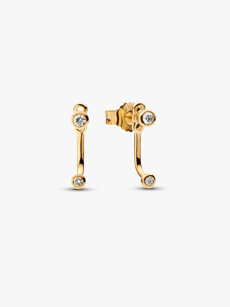 Lab-Grown Diamond Open Earring and Ring Set