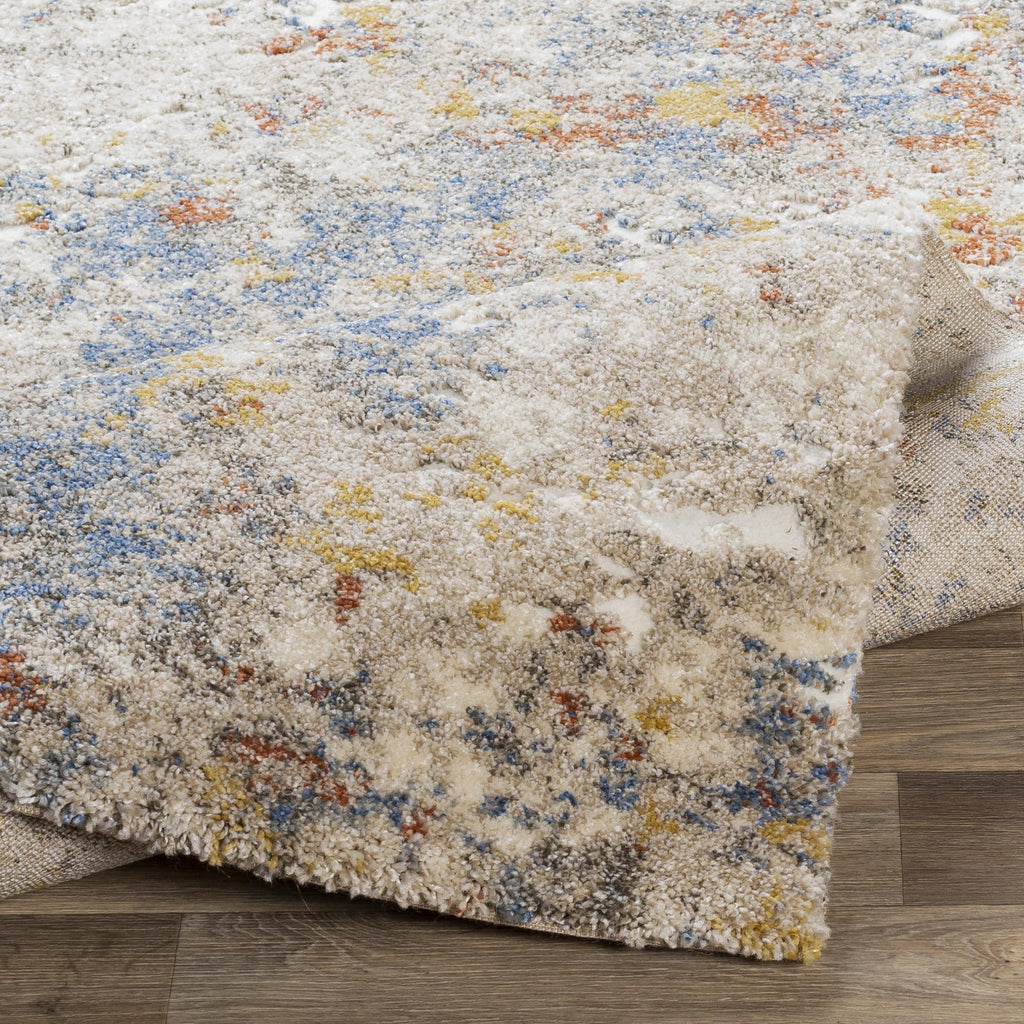 Mid-Century Medallion Area Rug - Brown