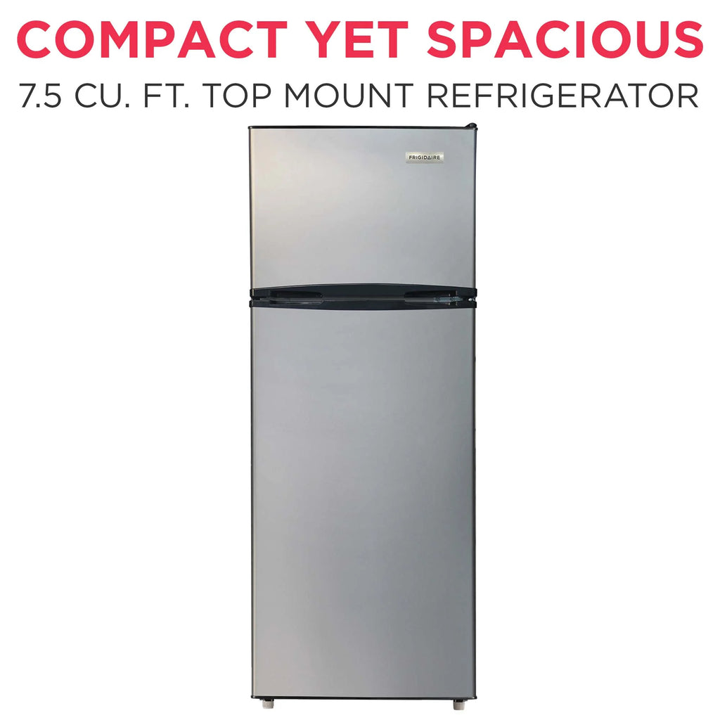 Frigidaire Top-Freezer Refrigerator 7.5 Cu. Ft. Stainless Look