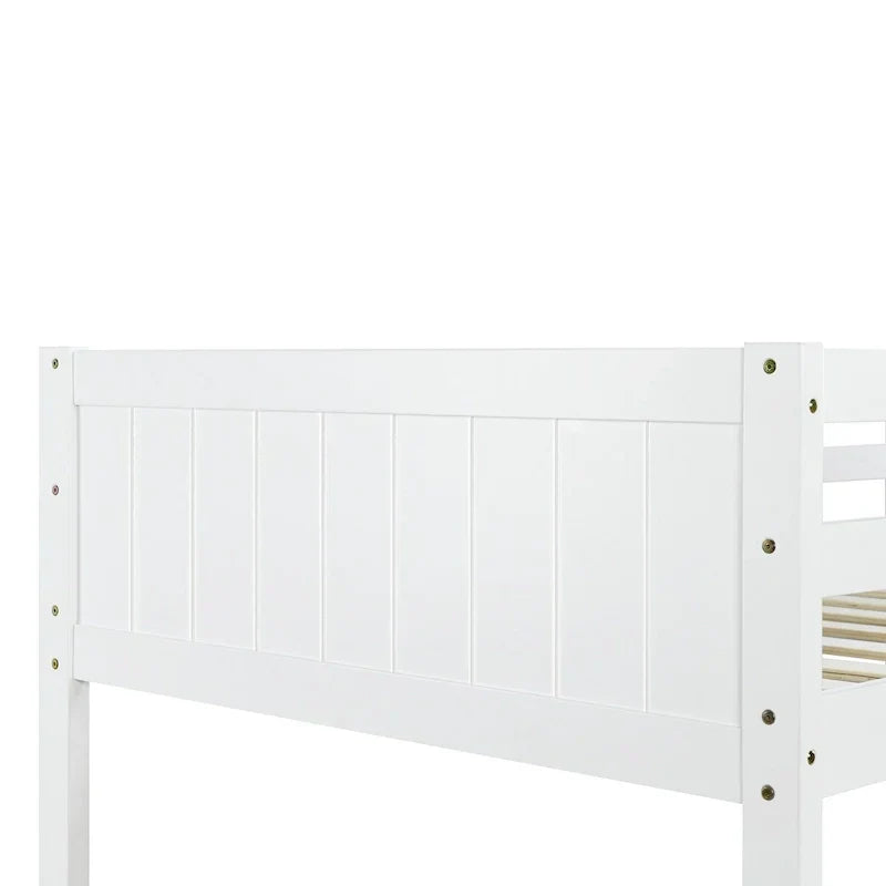 Delphia Twin Over Twin Low Profile Bunk Bed - 77.33 L x 42.25 D x 51.5 H