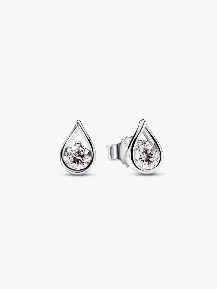 Pandora Infinite Lab-grown Diamond Jewelry Gift Set, Sterling Silver