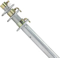 Channel Master Telescoping Antenna Mast, 25', 18-Gauge Galvanized Steel - 1830