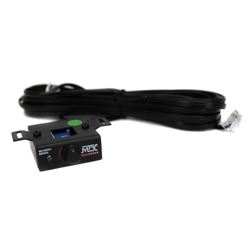 MTX Dual 12in Loaded Car Subwoofer Enclosure With Amplifier And Amp Kit - TNP212D2