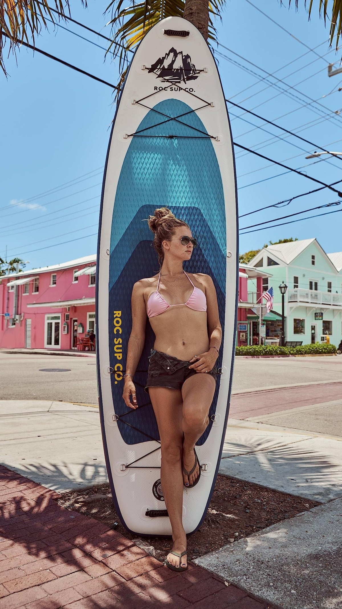 Roc Inflatable Stand Up Paddle Board 10 ft 6 in - uc-35301