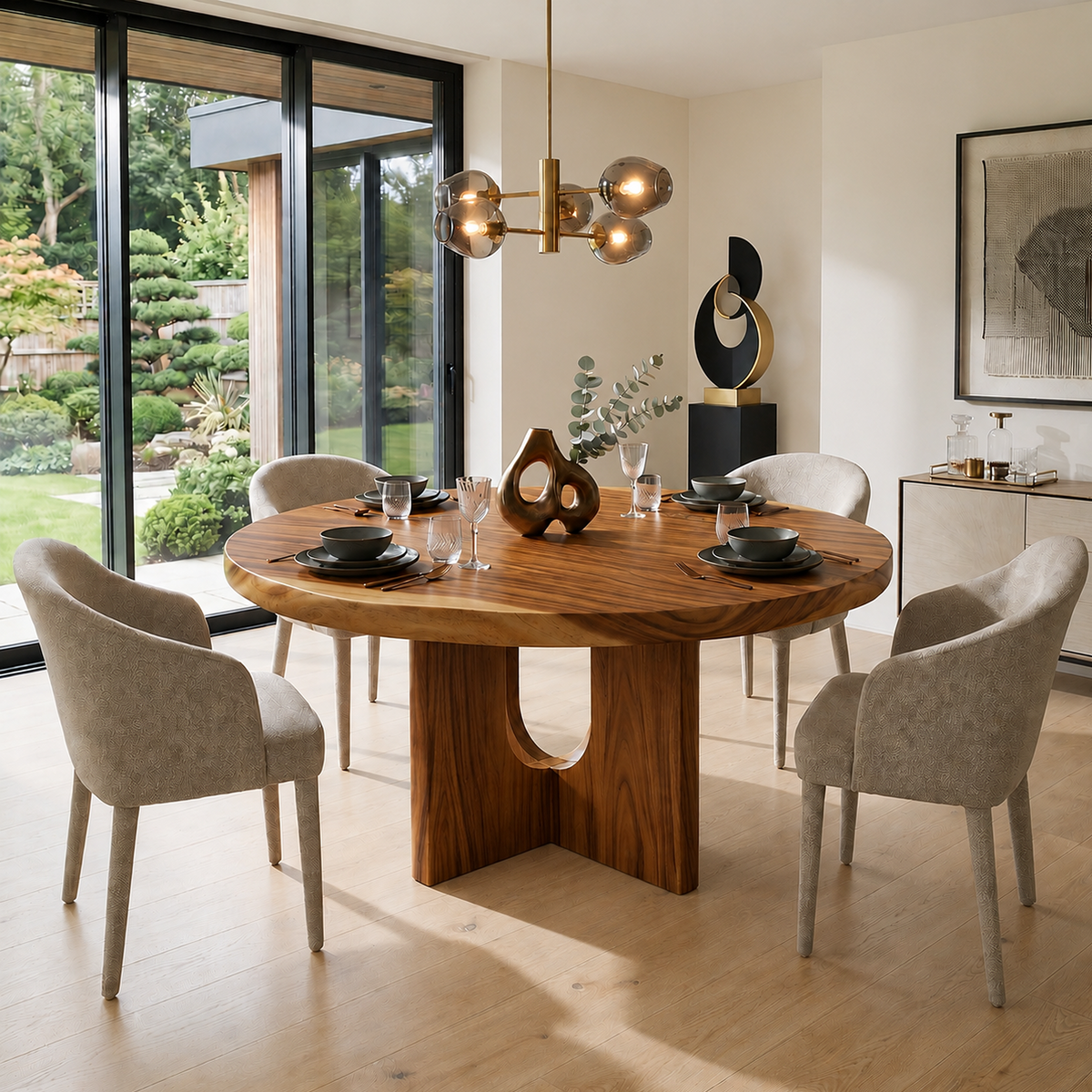 Contemporary Breakfast Table For Open Kitchen