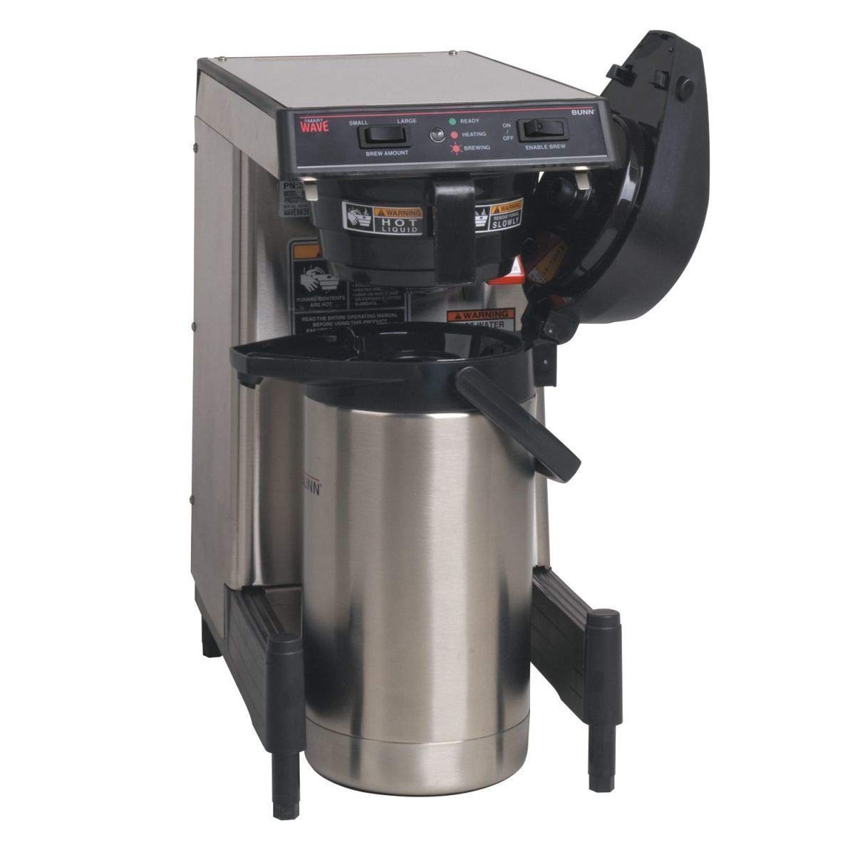 BUNN Silver Thermal Server Coffee Brewer - WAVE15-S-APS