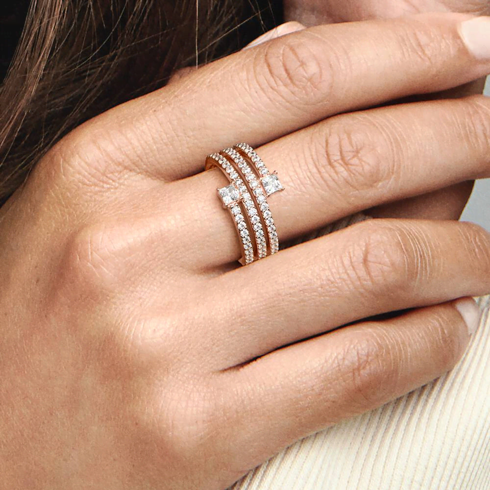 FINAL SALE - Triple Spiral Ring