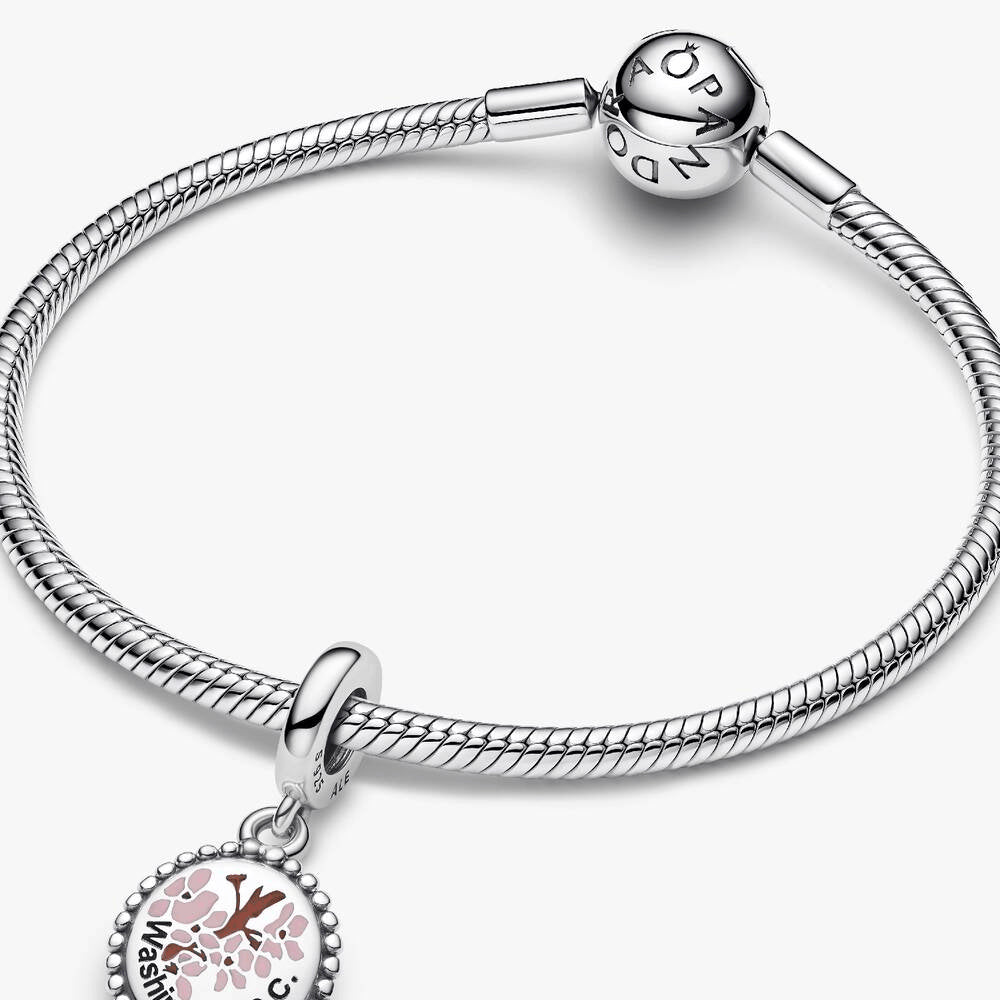 Washington D.C. Cherry Blossom Dangle Charm