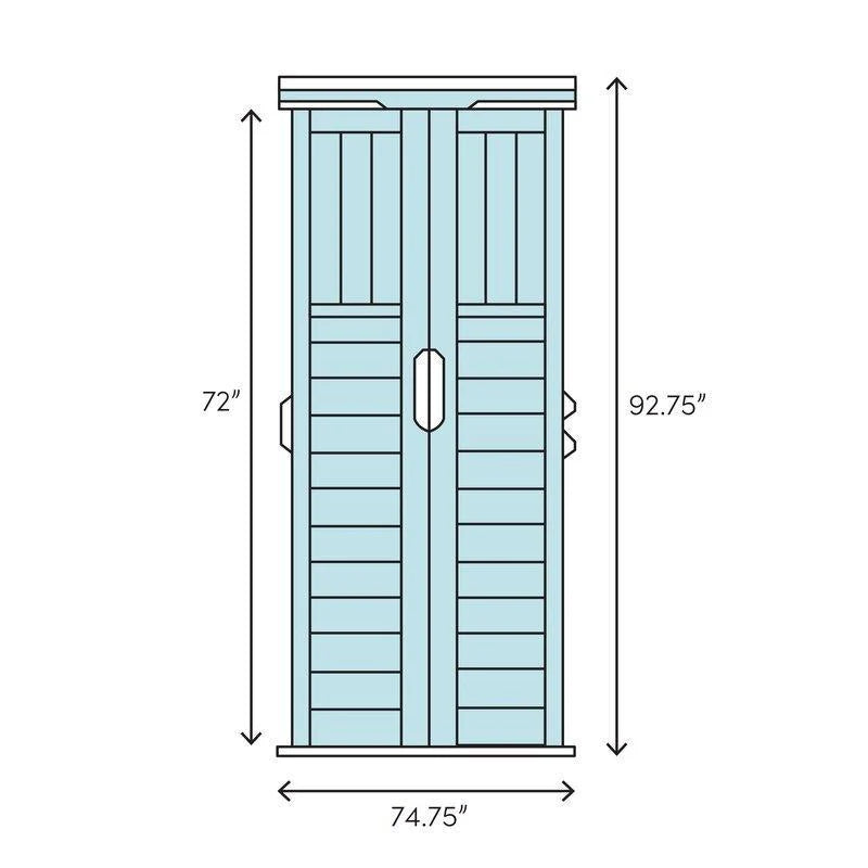 Suncast Resin Storage Shed 6 ft. 3 in. W x 5 ft. 6 in. D - BMS6510D