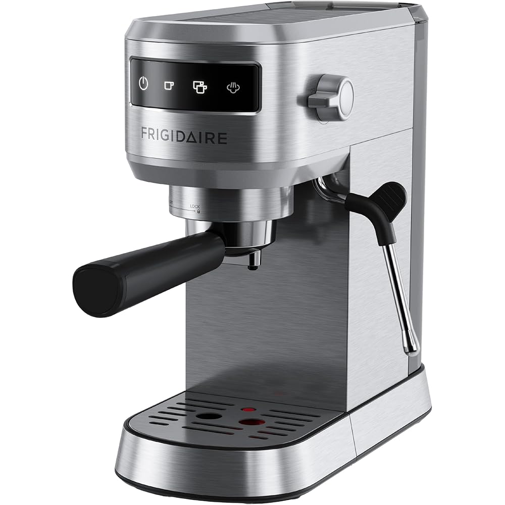 20-Bar Steam Espresso And Cappuccino Maker - Stainless Steel, 34 Oz