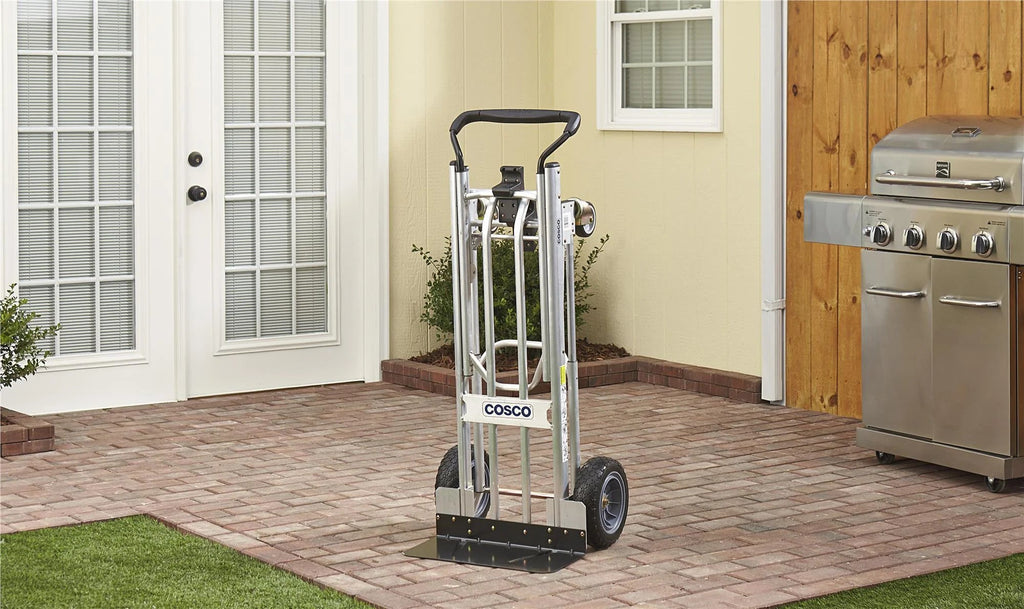 Cosco 3-in-1 Assist Series Hand Truck Cart With Flat-Free Wheels