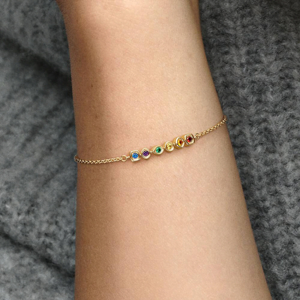 Marvel The Avengers Infinity Stones Chain Bracelet