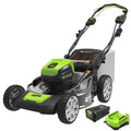 80V Cordless 21-Inch Self-Propelled Brushless Lawn Mower
