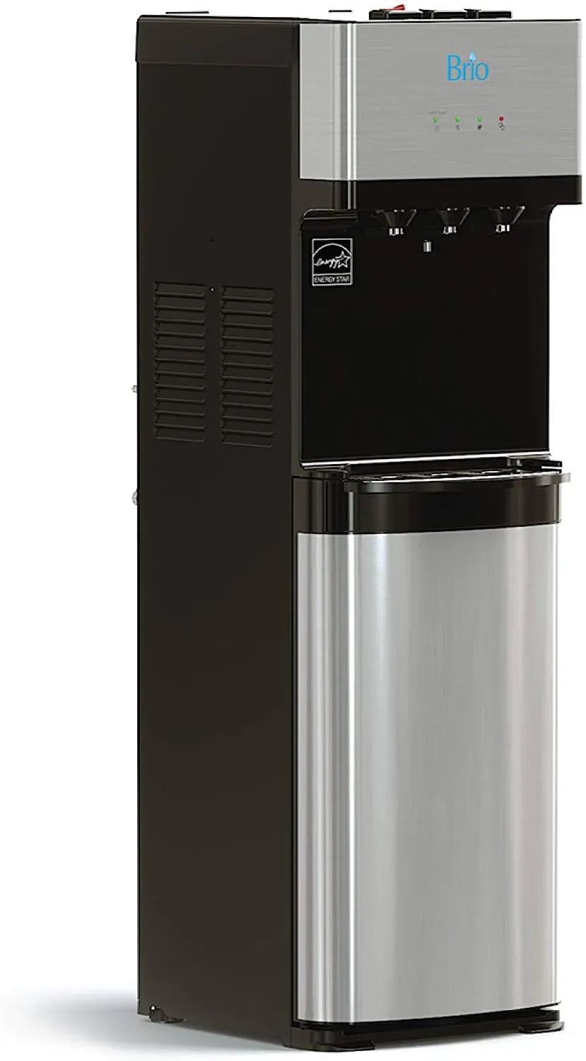 Brio Self-Cleaning Bottom-Loading Water Cooler Dispenser - 3 Temperature Settings