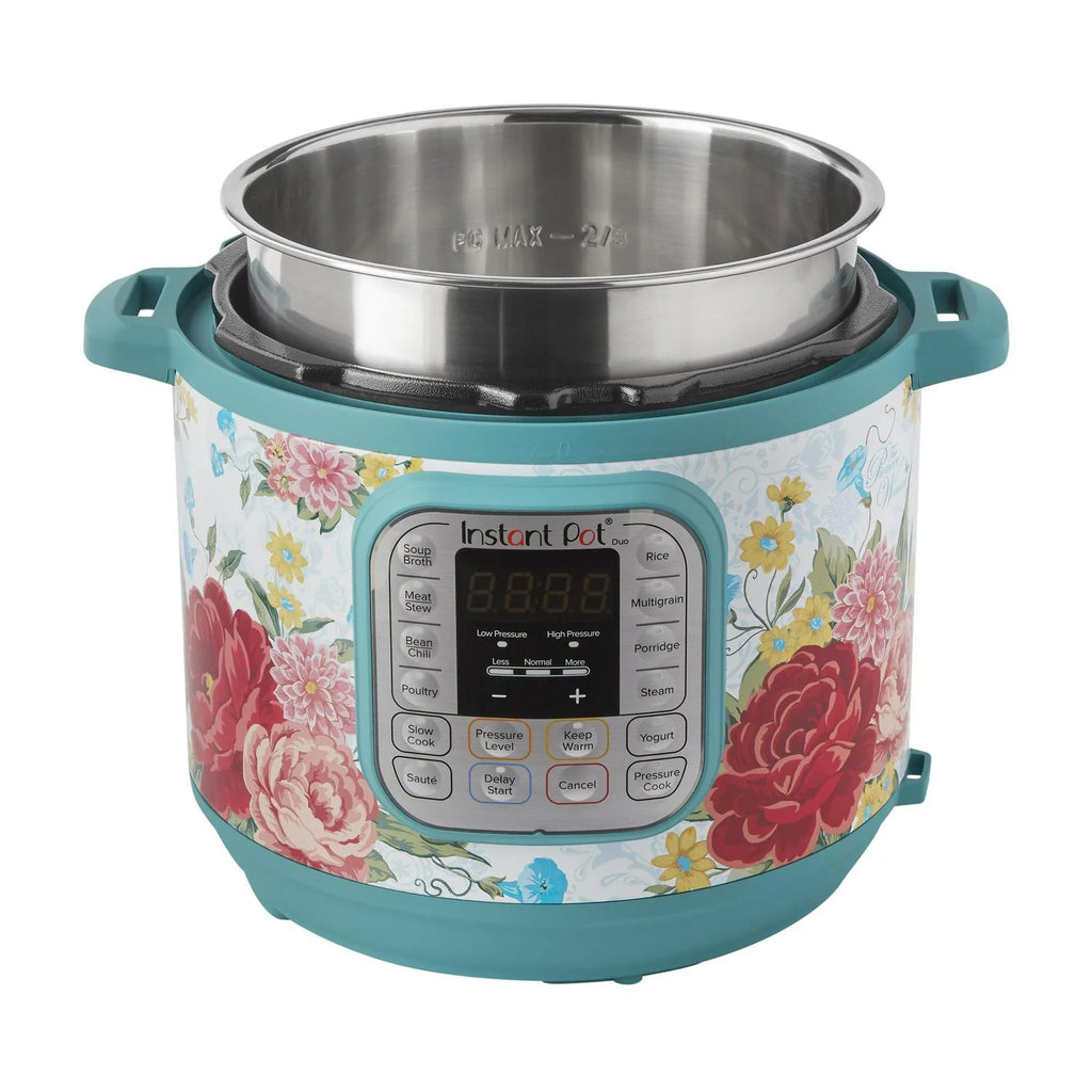 The Pioneer Woman Sweet Rose 6-Quart Instant Pot Duo Electric Pressure Cooker