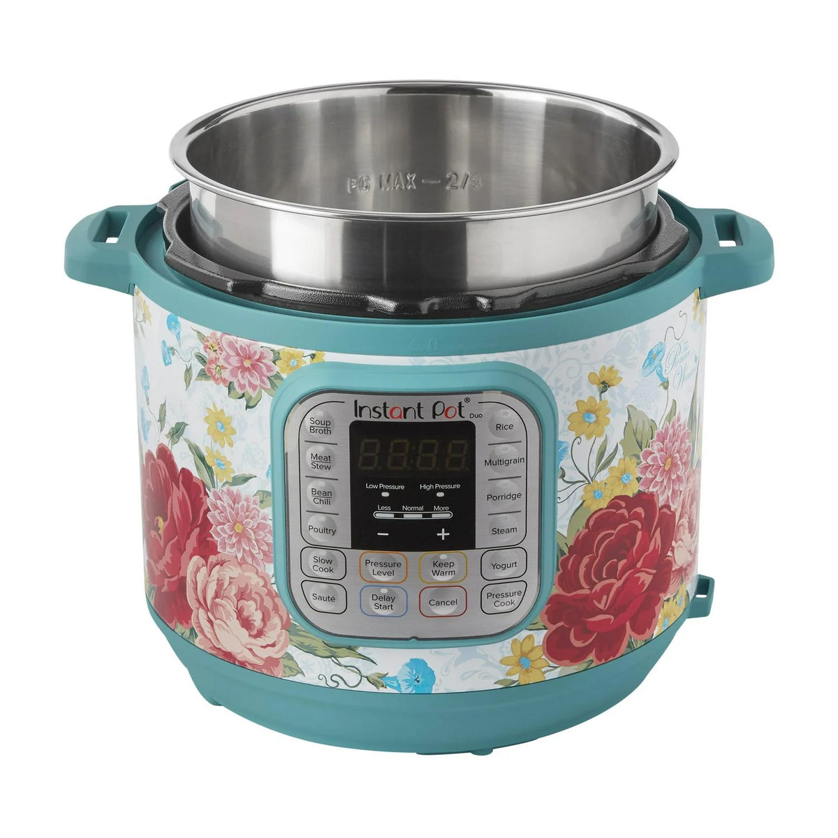The Pioneer Woman Sweet Rose 6-Quart Instant Pot Duo Electric Pressure Cooker