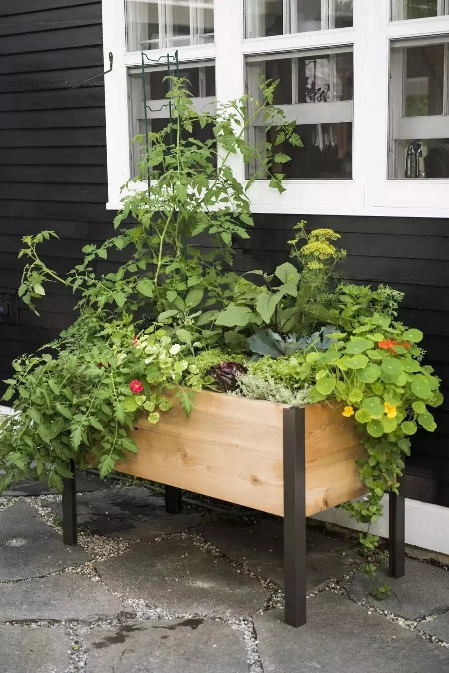 Self-Watering Elevated Planter Box 96" L x 24" W x 29" H