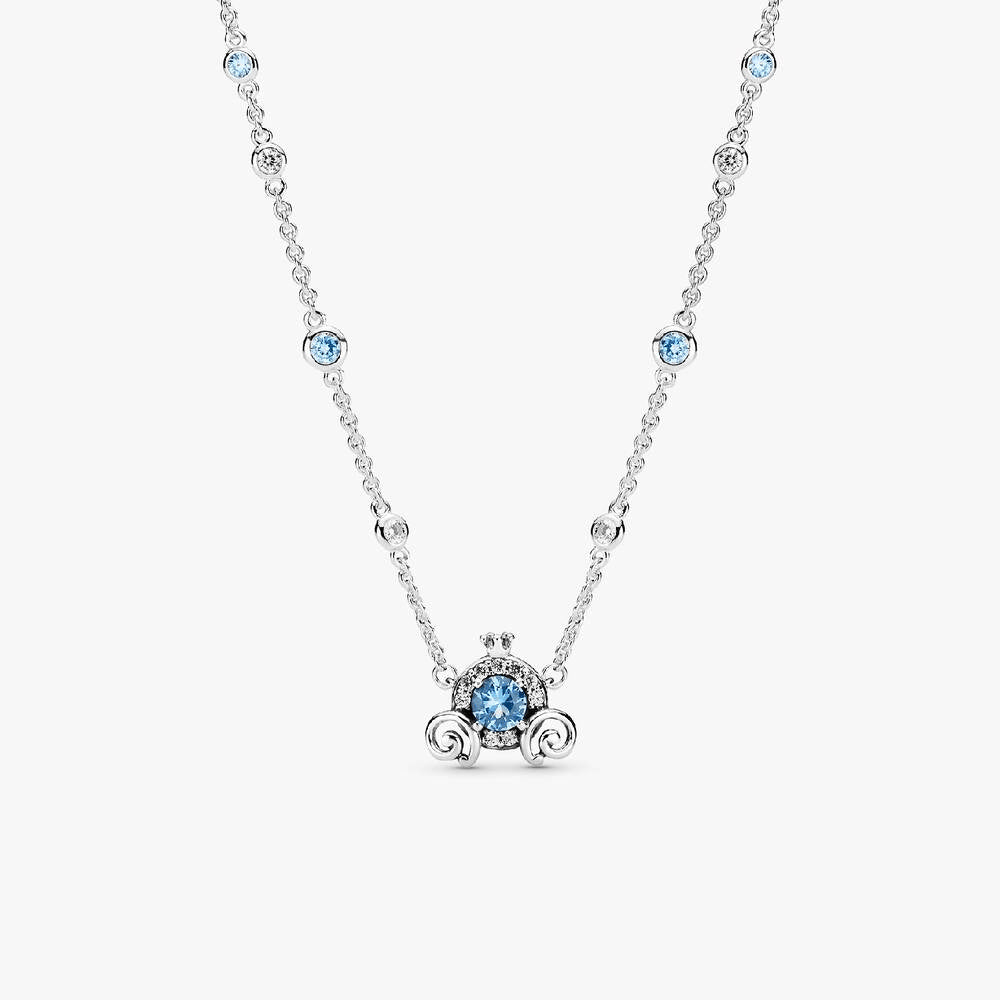 FINAL SALE - Disney Pumpkin Coach Collier Necklace