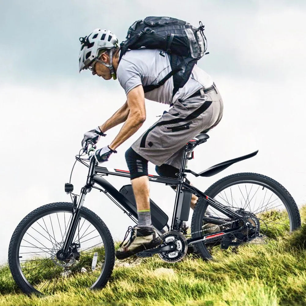 Electric Bicycle for Adults 500W 26-Inch with Cruise Control