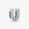 FINAL SALE - Pandora Reflexions™ Letter U Clip Charm