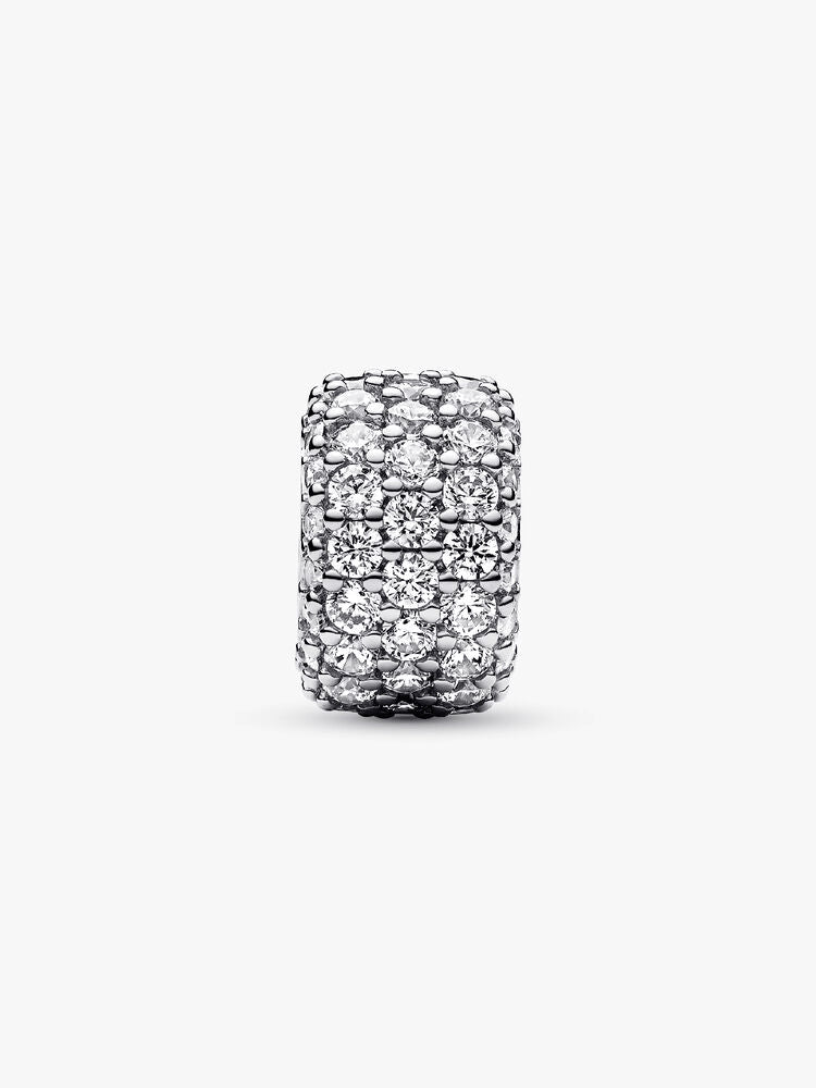 Sparkling Pavé Triple-row Charm