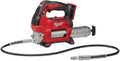 Milwaukee Electric M18 Cordless Dual-Speed Grease Gun, 14 oz, 18 Volts, 4 Feet Hose - M18