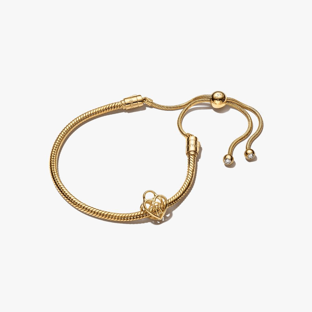 Golden Padlock Bracelet Gift Set