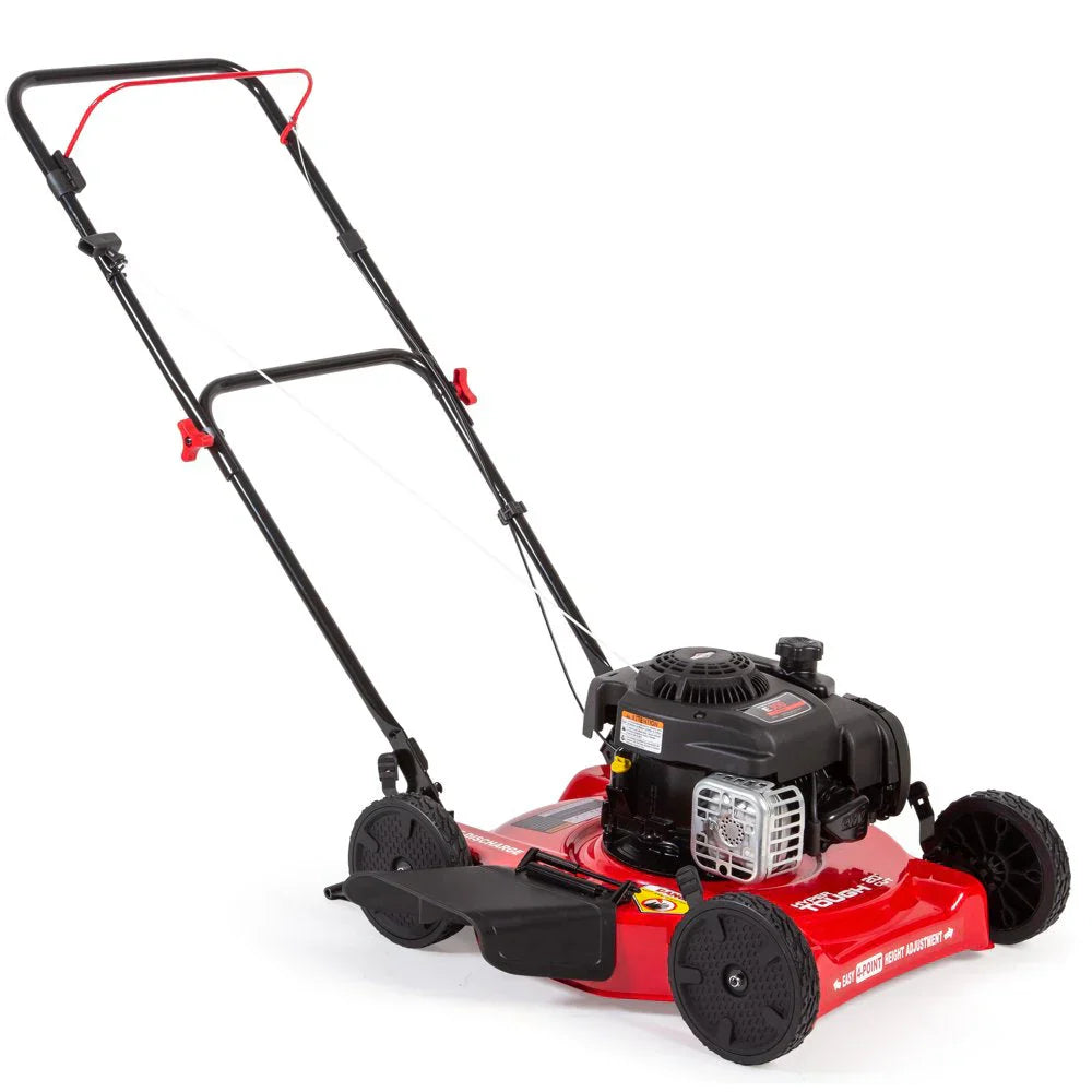 20-Inch 125cc Gas Push Mower With Briggs & Stratton Engine