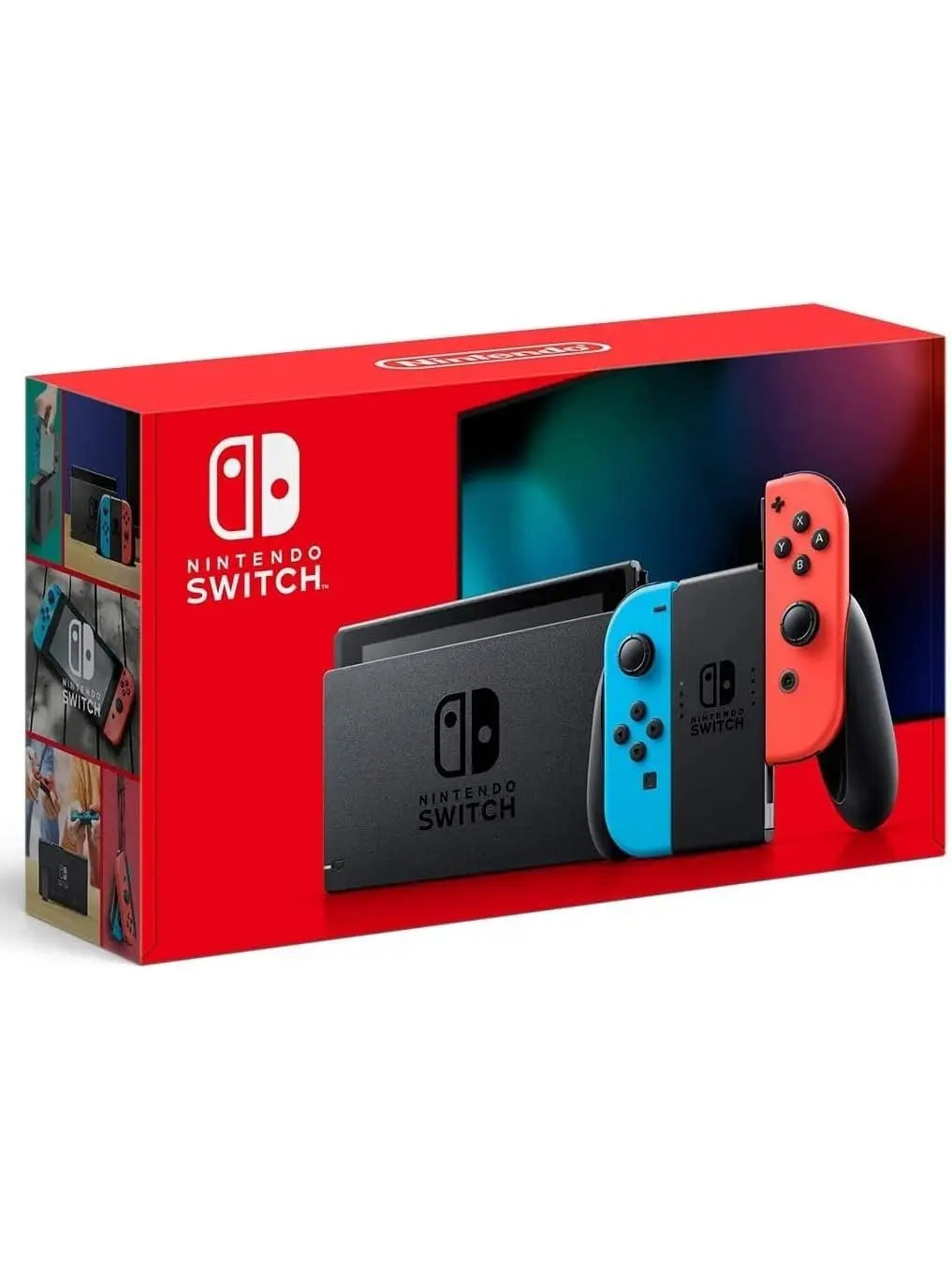 Nintendo Switch Console With Neon Blue And Neon Red Joy-Con - HAC-001(-01)